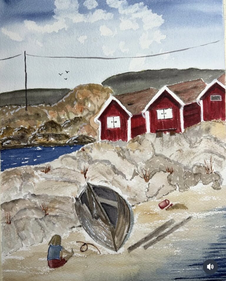 Bild med titel: Jag vill inte åka hem