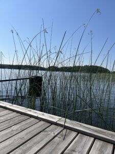På målarretreat i Östergötland